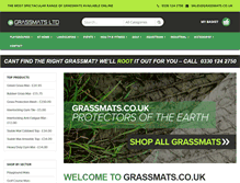 Tablet Screenshot of grassmats.co.uk